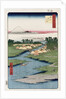 Nekozane at Horikiri by Ando Hiroshige from the series 'One Hundred Views of Famous Places in Edo' by Ando Hiroshige