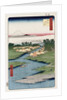 Nekozane at Horikiri by Ando Hiroshige from the series 'One Hundred Views of Famous Places in Edo' by Ando Hiroshige