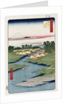 Nekozane at Horikiri by Ando Hiroshige from the series 'One Hundred Views of Famous Places in Edo' by Ando Hiroshige
