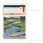 Nekozane at Horikiri by Ando Hiroshige from the series 'One Hundred Views of Famous Places in Edo' by Ando Hiroshige