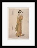 The Streetwalker Okane of Dotombori in Osaka by Chokyosai Eiri