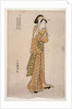 The Streetwalker Okane of Dotombori in Osaka by Chokyosai Eiri