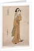 The Streetwalker Okane of Dotombori in Osaka by Chokyosai Eiri