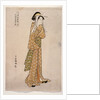 The Streetwalker Okane of Dotombori in Osaka by Chokyosai Eiri
