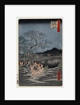 New Year's Eve foxfires at the Nettle Tree, Oji by Ando Hiroshige from the series 'One Hundred Views of Famous Places in Edo' by Anonymous