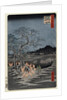 New Year's Eve foxfires at the Nettle Tree, Oji by Ando Hiroshige from the series 'One Hundred Views of Famous Places in Edo' by Anonymous