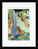 Ono Waterfall, the Kiso Highway by Katsushika Hokusai