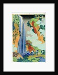 Ono Waterfall, the Kiso Highway by Katsushika Hokusai