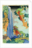 Ono Waterfall, the Kiso Highway by Katsushika Hokusai