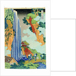 Ono Waterfall, the Kiso Highway by Katsushika Hokusai