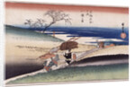 At Yase Village by Ando Hiroshige from the series Famous Places of Kyoto' by Anonymous