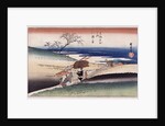 At Yase Village by Ando Hiroshige from the series Famous Places of Kyoto' by Anonymous