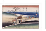 At Yase Village by Ando Hiroshige from the series Famous Places of Kyoto' by Anonymous