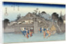 Willow at the Exit of Shimabara by Ando Hiroshige from the series 'Famous Places of Kyoto' by Anonymous