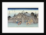 Willow at the Exit of Shimabara by Ando Hiroshige from the series 'Famous Places of Kyoto' by Anonymous
