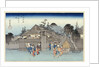 Willow at the Exit of Shimabara by Ando Hiroshige from the series 'Famous Places of Kyoto' by Anonymous