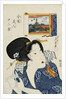 The Diplomatic Type by Keisai Eisen from the series Imayo bijin junikei (Twelve scenes of modern beauties) by Anonymous