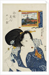 The Diplomatic Type by Keisai Eisen from the series Imayo bijin junikei (Twelve scenes of modern beauties) by Anonymous