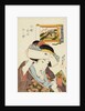 The Joyful Type by Keisai Eisen from the series Imayo bijin junikei (Twelve scenes of modern beauties) by Anonymous