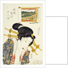 The Calculating Type by Keisai Eisen from the series Imayo bijin junikei (Twelve scenes of modern beauties) by Anonymous