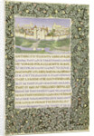 First page of Geoffrey Chaucer's 'The Romaunt of the Rose' by Anonymous