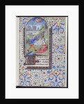 Annunciation to the Shepherds from a French book of hours by Anonymous
