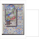 Annunciation to the Shepherds from a French book of hours by Anonymous