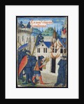 Gaius Marcus Corialanus setting a firebrand to Corioli by Anonymous