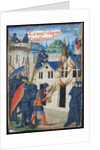 Gaius Marcus Corialanus setting a firebrand to Corioli by Anonymous