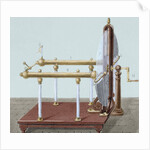 Ramsden electric machine designed by Jesse Ramsden (1735-1800) by Anonymous