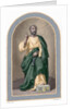 Saint Peter (c. 1 B.C.-67 A.C). Apostle of Jesus Christ and first Pope of the Catholic Church. Color by Anonymous