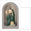 Saint Peter (c. 1 B.C.-67 A.C). Apostle of Jesus Christ and first Pope of the Catholic Church. Color by Anonymous