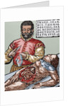 John Thomas Porcell (1528-ca.1580). Spanish doctor by Anonymous