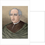 Christopher Columbus (1451-1506) . Navigator, colonizer, and explorer by Anonymous