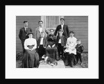 Wisconsin farm family gathers for a portrait, ca. 1905 by Anonymous