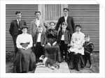 Wisconsin farm family gathers for a portrait, ca. 1905 by Anonymous