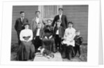 Wisconsin farm family gathers for a portrait, ca. 1905 by Anonymous