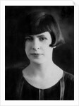 Young flapper studio portrait, ca. 1925 by Anonymous