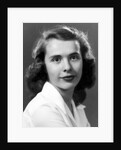 High school portrait of young woman, ca.1948 by Anonymous