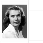 High school portrait of young woman, ca.1948 by Anonymous