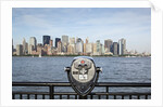 Manhattan skyline from New Jersey by Anonymous