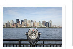 Manhattan skyline from New Jersey by Anonymous