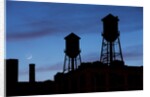 Water Towers, Jersey City, New Jersey by Anonymous