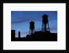 Water Towers, Jersey City, New Jersey by Anonymous