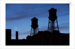 Water Towers, Jersey City, New Jersey by Anonymous