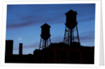 Water Towers, Jersey City, New Jersey by Anonymous