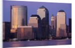 Manhattan skyline from New Jersey by Anonymous