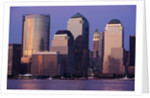 Manhattan skyline from New Jersey by Anonymous