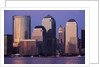 Manhattan skyline from New Jersey by Anonymous