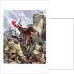 Rodrigo Diaz de Vivar (c.1043-1099), known as El Cid. Conquest of Valencia (June 15, 1094). Spain by Anonymous